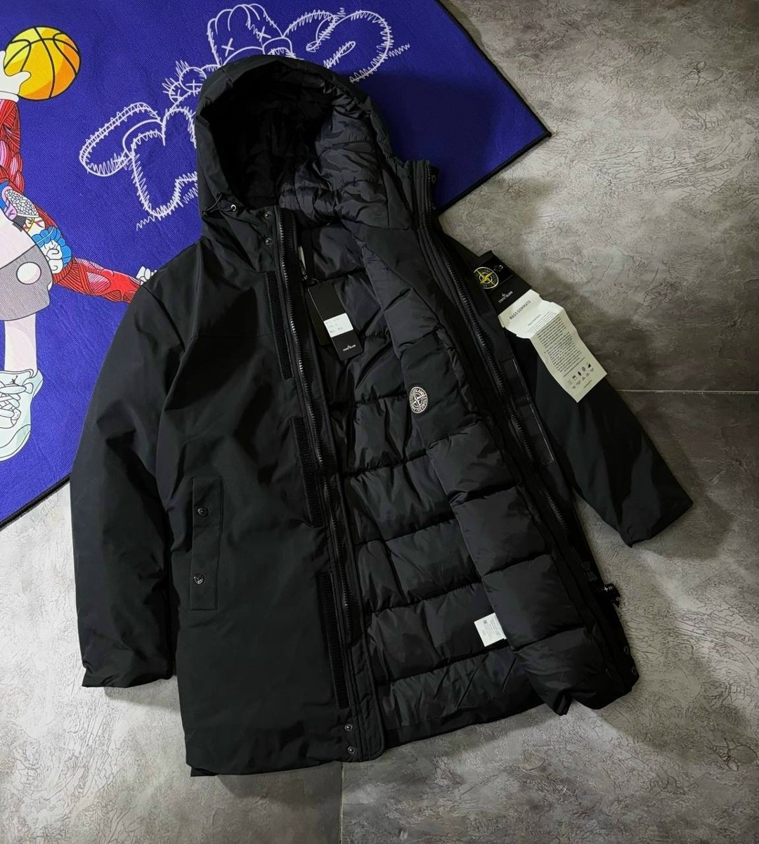 куртка зимняя stone island,пуховик stone island,куртка зимняя stone island a23store цвет черный,куртка демисезонная stone island,мужская зимняя куртка stone island 9001