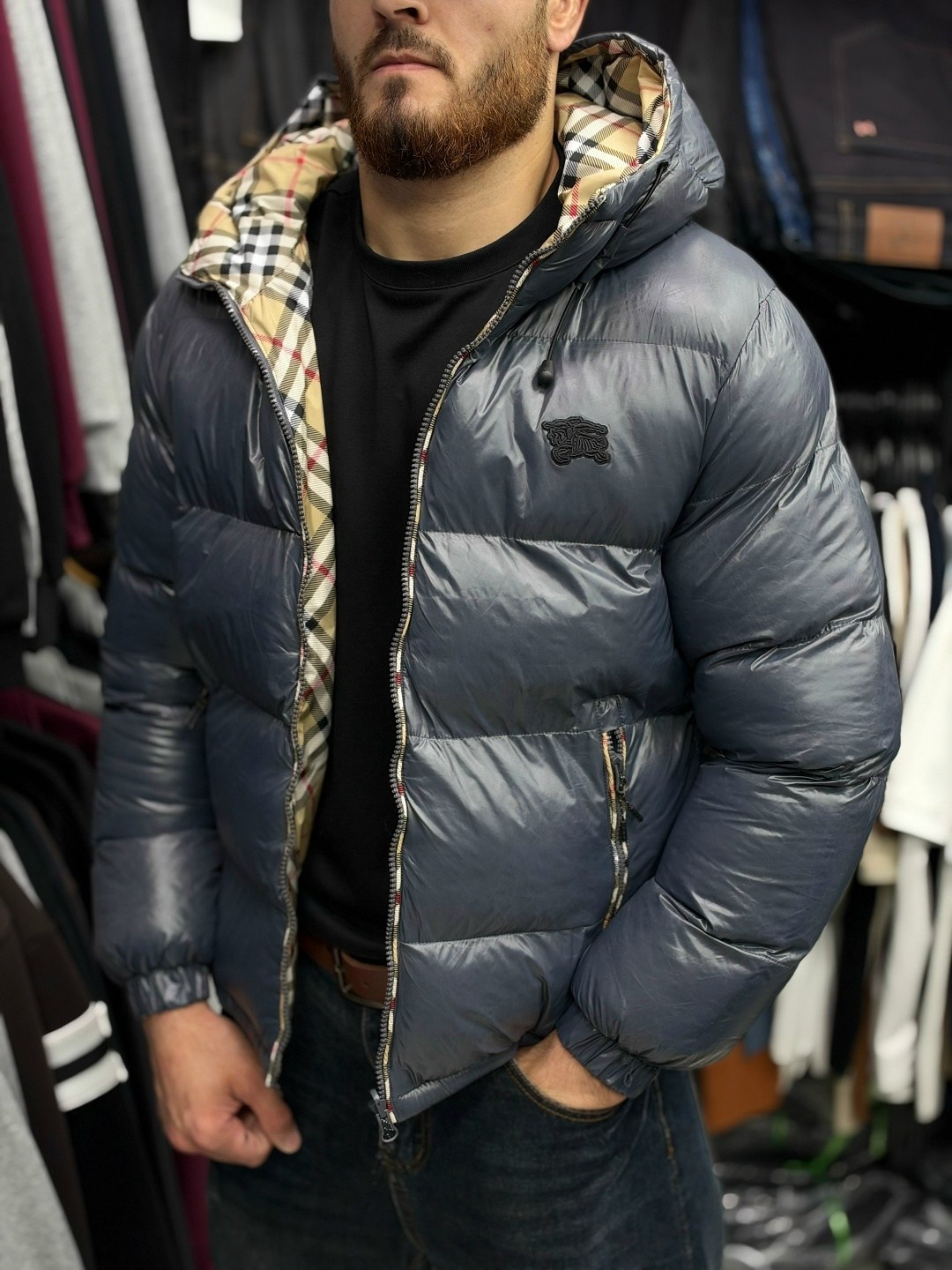 burberry куртка,ветровка burberry двухсторонняя,мужская куртка burberry,клетчатая куртка с капюшоном burberry,куртка барбери
