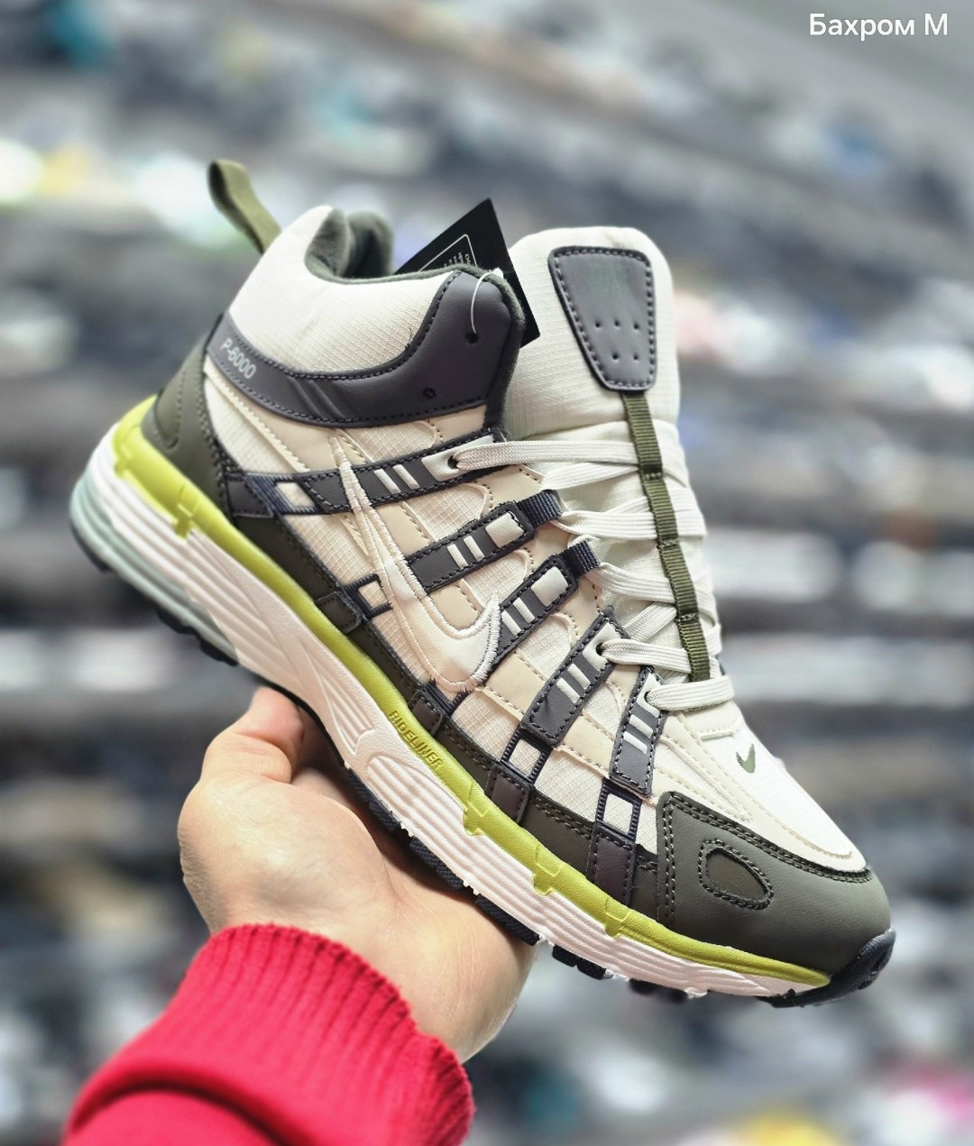 зимние кроссовки nike p-6000 high,nike p-6000 high grey black зимние,кроссовки зимние nike p-6000 high серые,кроссовки nike p6000 black white with fur,зимние кроссовки nike
