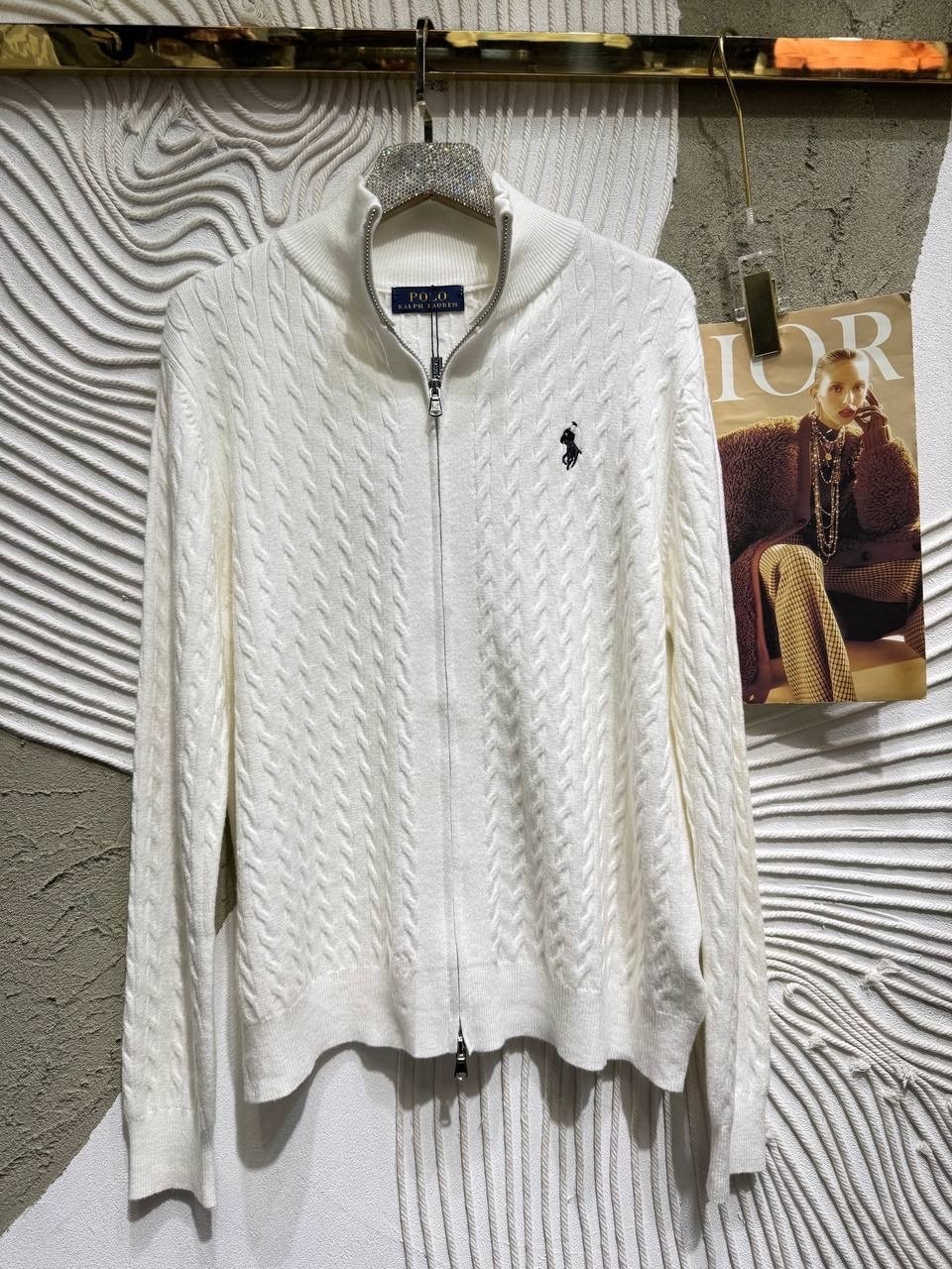 высокая мода,вязаные кардиганы,джемпер на молнии polo ralph lauren,мода модная