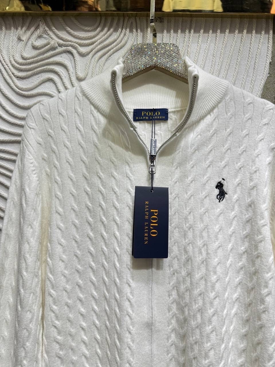 высокая мода,вязаные кардиганы,джемпер на молнии polo ralph lauren,мода модная