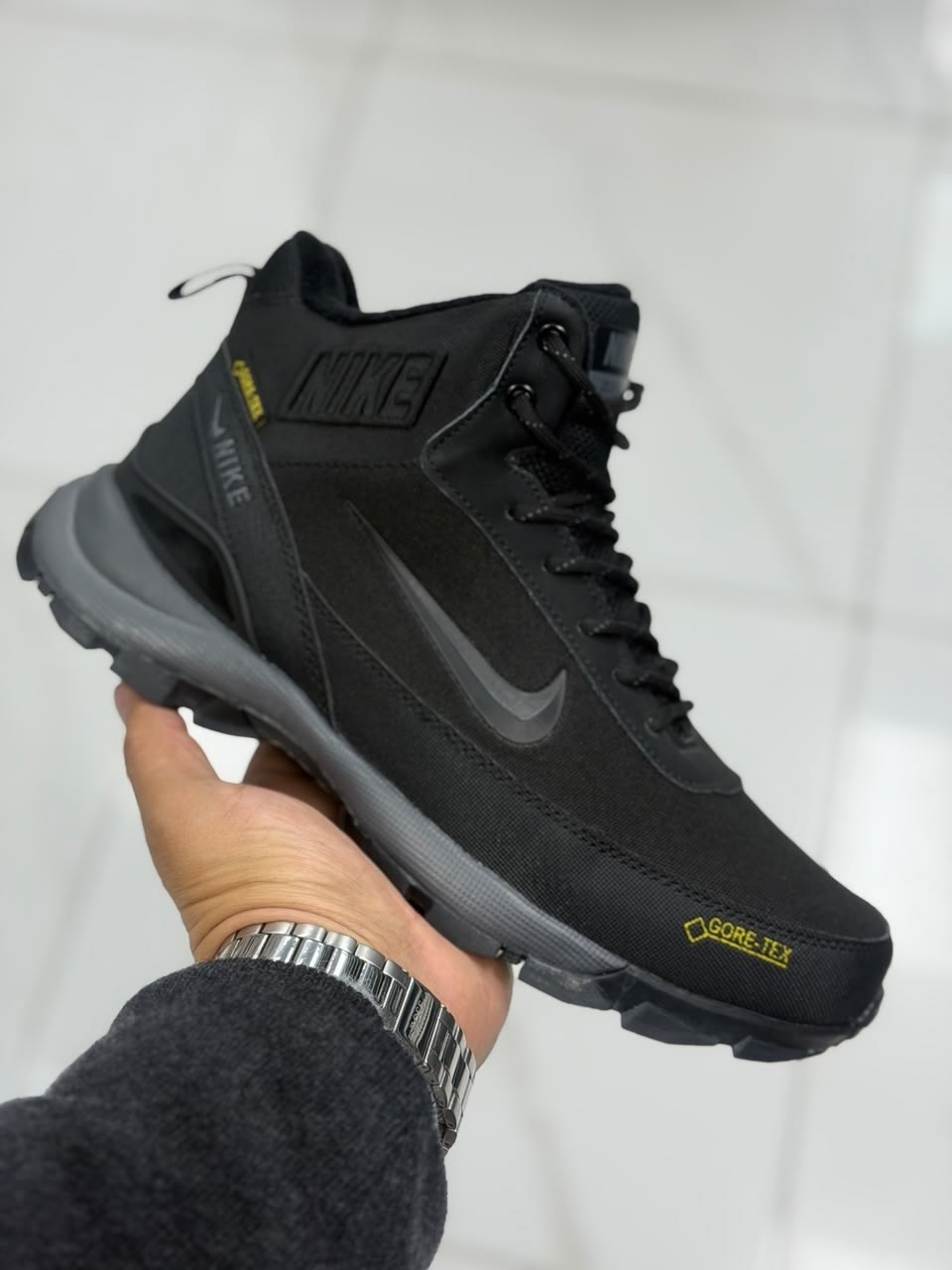 зимние мужские кроссовки nike,кроссовки зимние nike,кроссовки зимние высокие мужские с мехом nike air goretex,зимние nike кроссовки высокие утепленные с мехом великаны,зимние мужские кроссовки