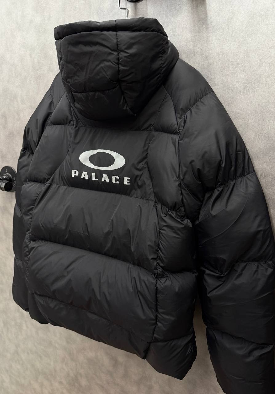 мужской пуховик palace x oakley puffa черный,пуховик oakley x palace зимний,пуховик palace balaclava,пуховик oakley,пуховик мужской moncler