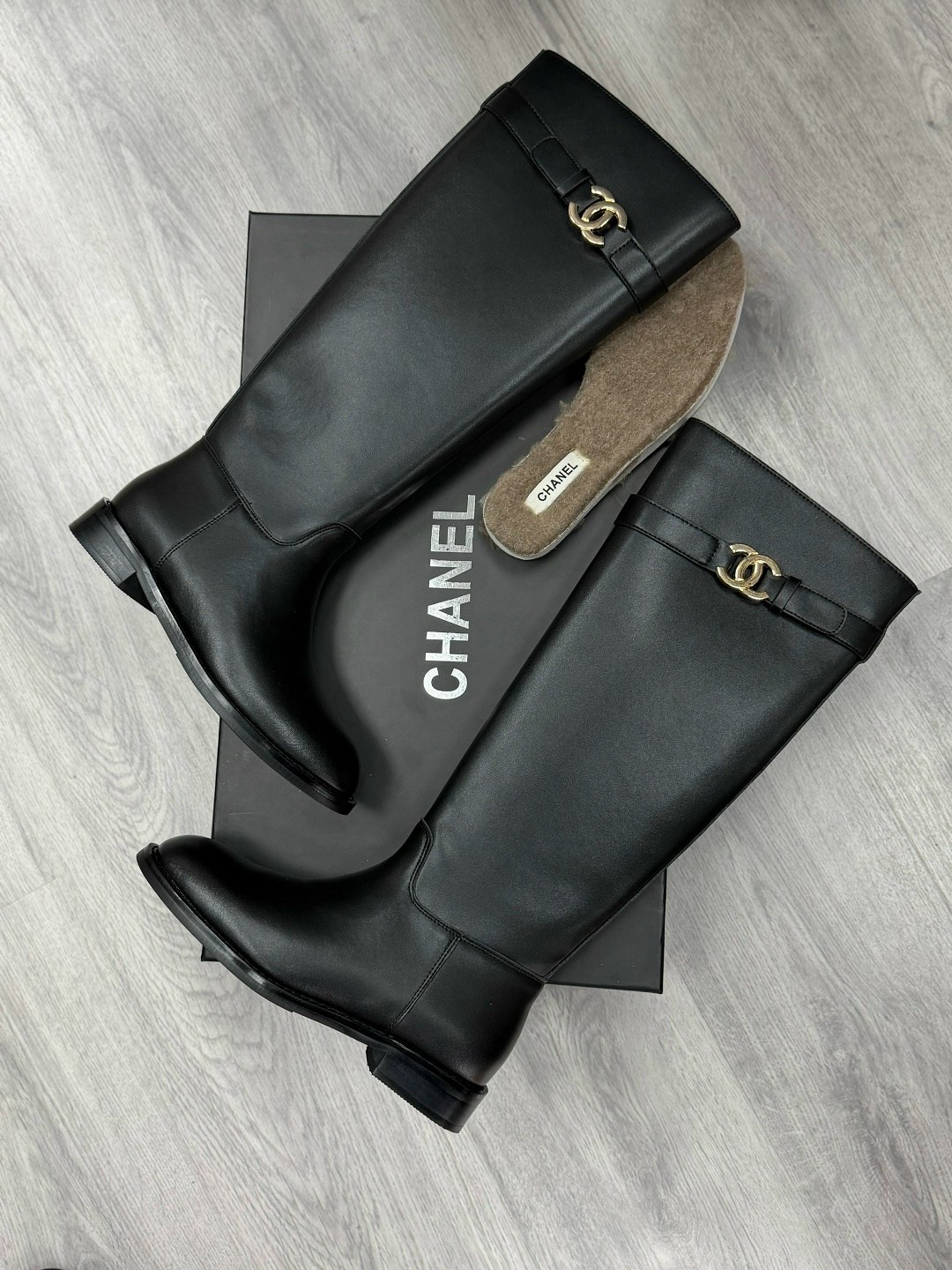 сапоги chanel,,сапоги шанель,сапоги,chanel черные резиновые сапоги для женщин