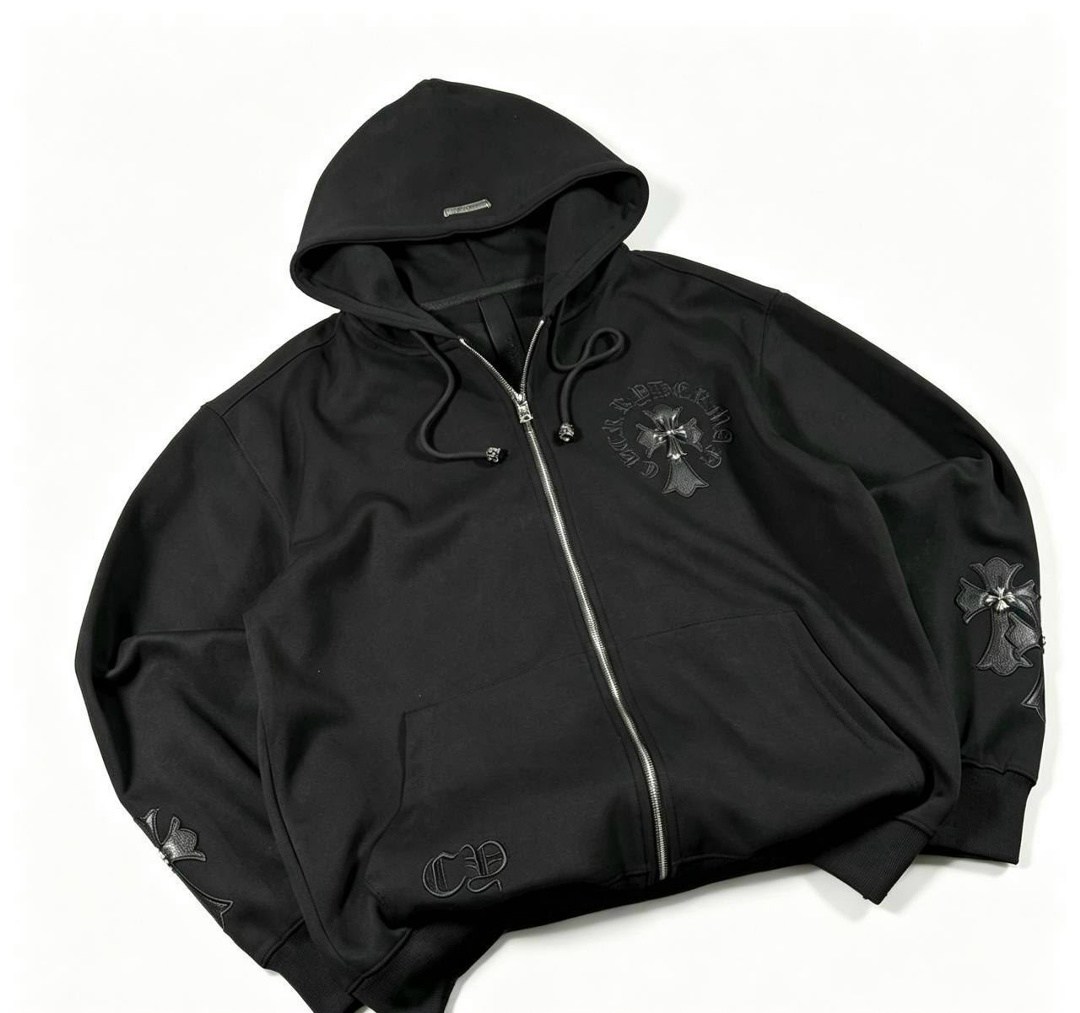 толстовка,толстовка с замком и капюшоном chrome hearts,chrome hearts zip up hoodie grey,толстовка с капюшоном,худи толстовка