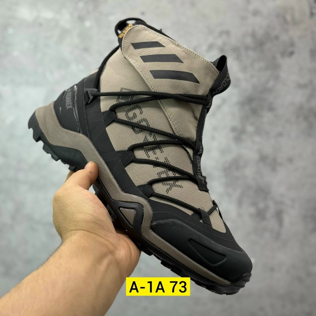 ботинки зимние adidas gore tex,зимние ботинки adidas gore-tex цвет серый,кроссовки зимние adidas gore-tex high black,зимние мужские кроссовки adidas,кроссовки зимние adidas