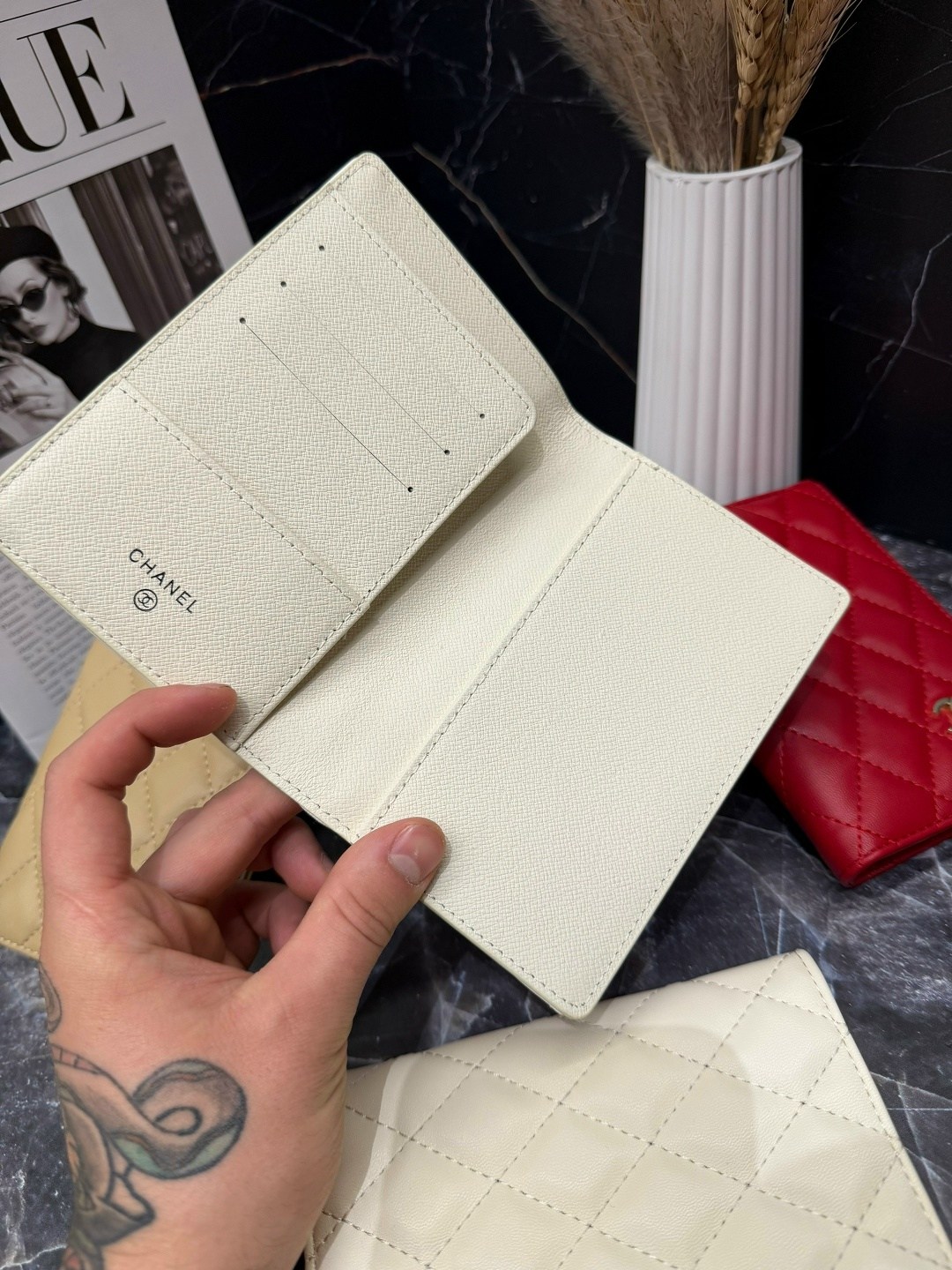 обложка на паспорт chanel,chanel кошелек,обложка на паспорт,кошелек женский chanel,кошелек шанель