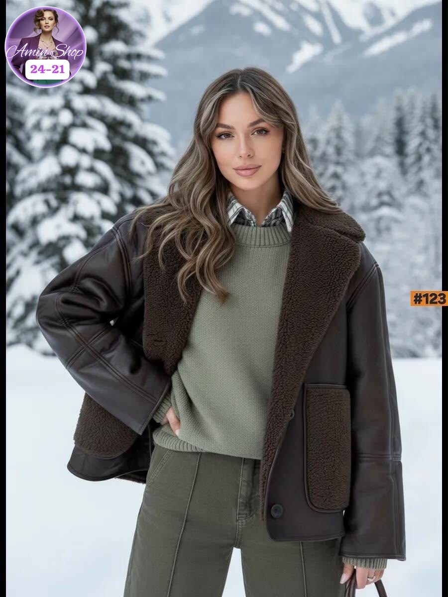 дубленка женская,дубленка оверсайз авиатор удлиненная zhukova lux,короткая дубленка,дубленка авиатор женская зима 2025 monywear цвет коричневый,дубленка авиатор женская осень 2026 monywear