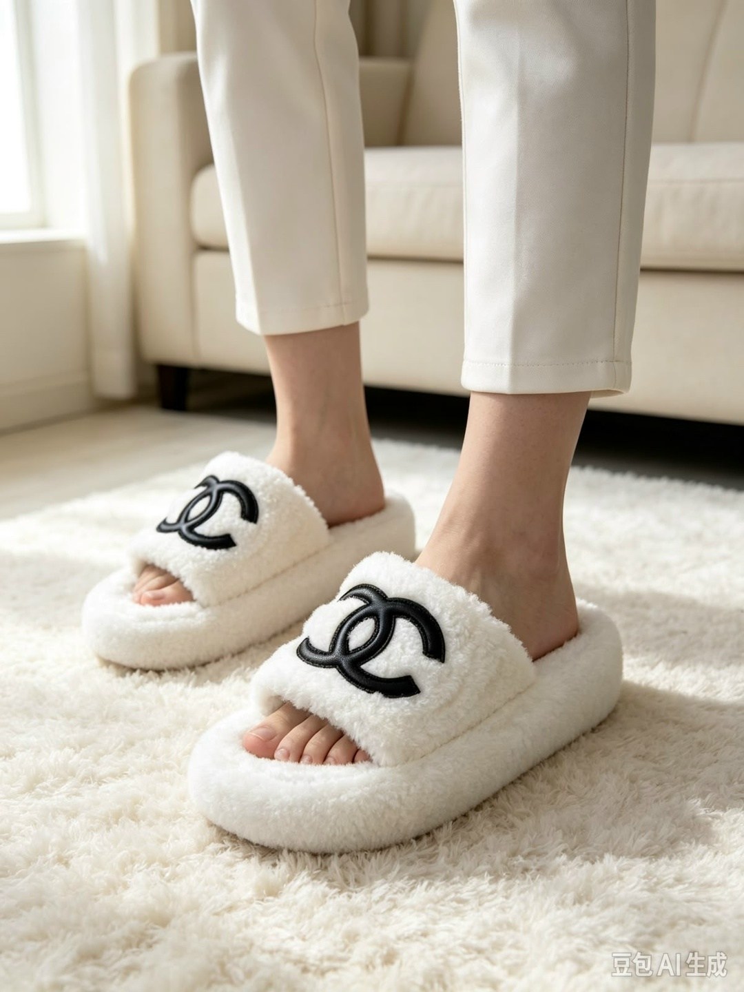 тапочки chanel,тапочки женские chanel,женские тапочки,,домашние женские тапочки
