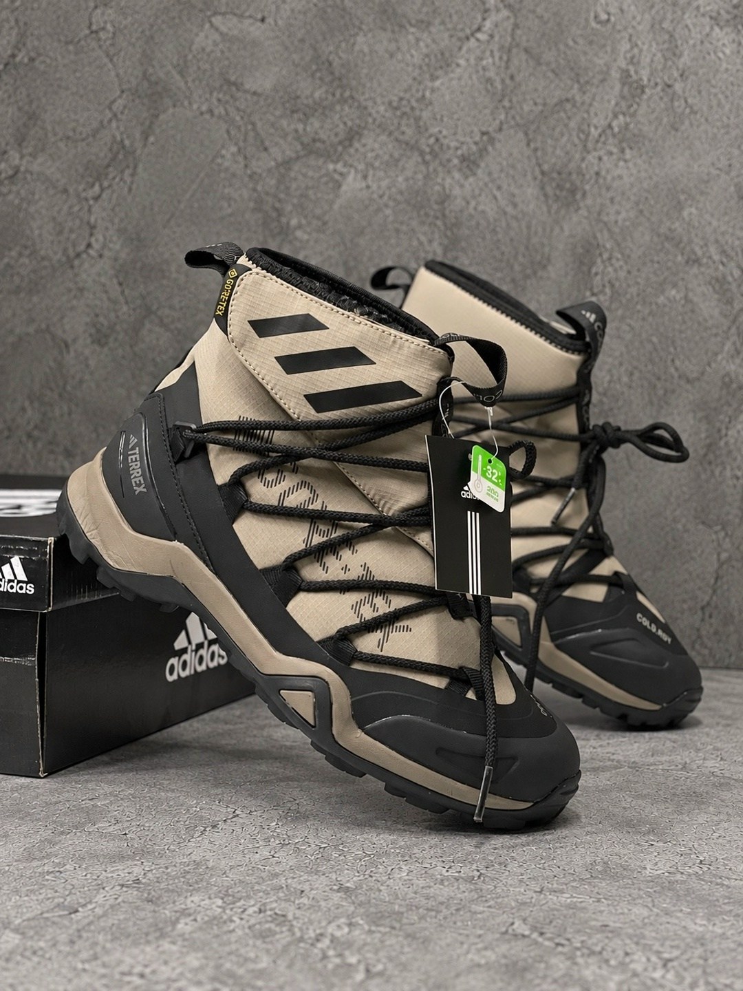 зимние ботинки adidas gore-tex,зимние ботинки adidas gore-tex цвет серый,зимние ботинки adidas,зимние ботинки adidas terrex winter,кроссовки зимние adidas gore-tex high black