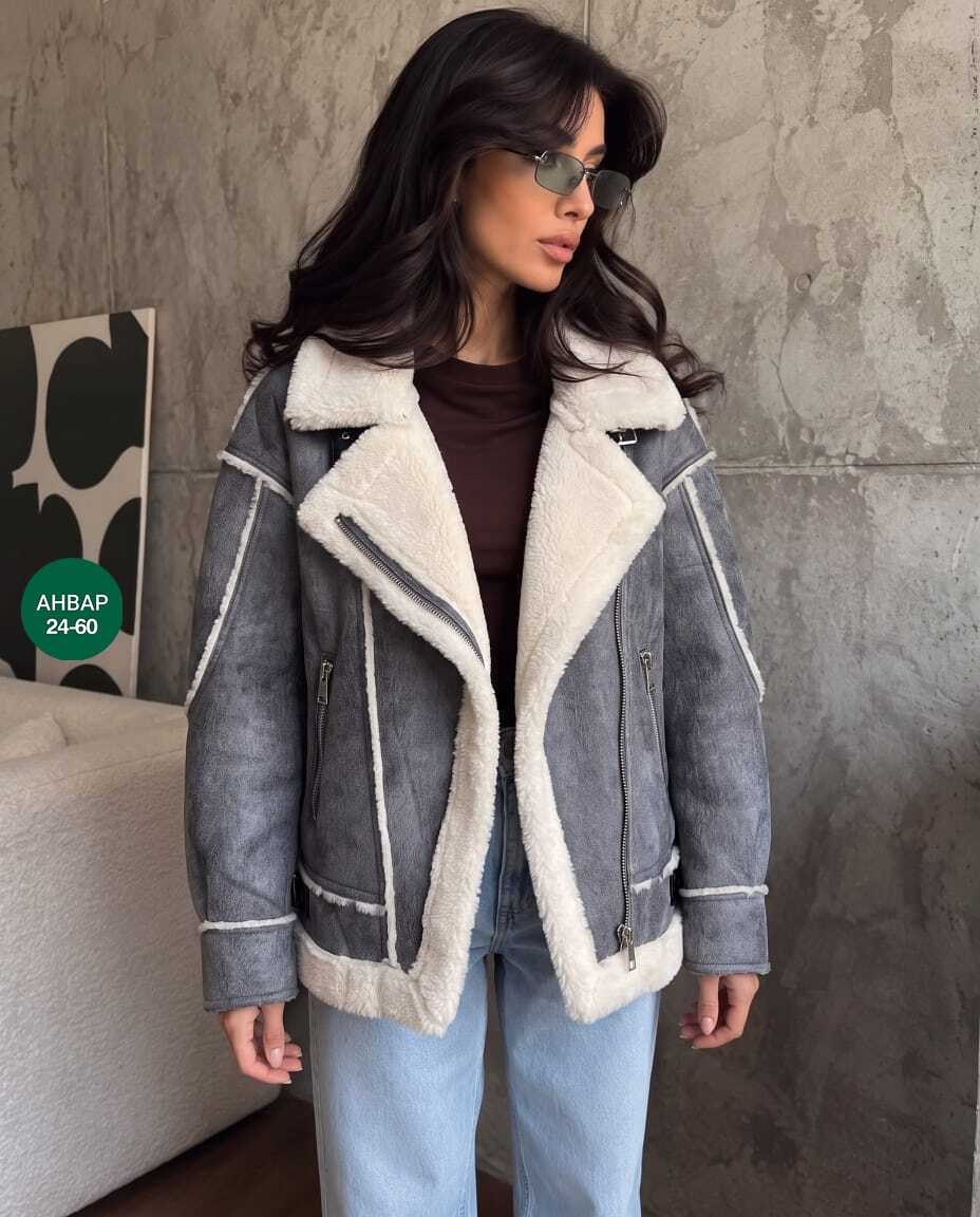 куртка джинсовая утеплённая konessstyle,дубленка джинсовая,джинсовая куртка с овчиной женская,куртка джинсовая,джинсовая куртка с мехом женская