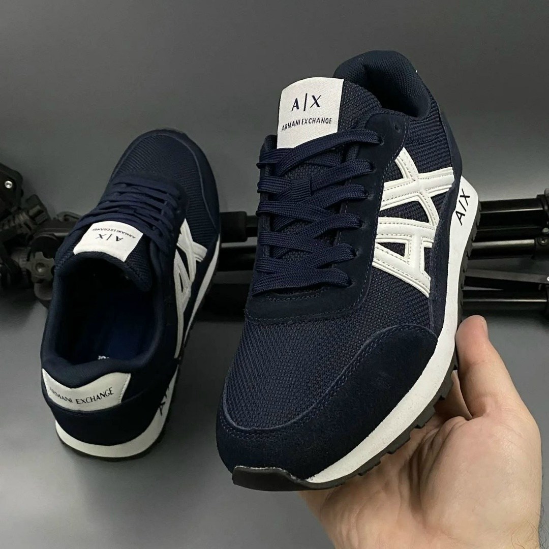 кроссовки armani exchange,кроссовки мужские armani,мужские кроссовки armani exchange,мужской кроссовки,кроссовки armani exchange drop xux169 темно-синий
