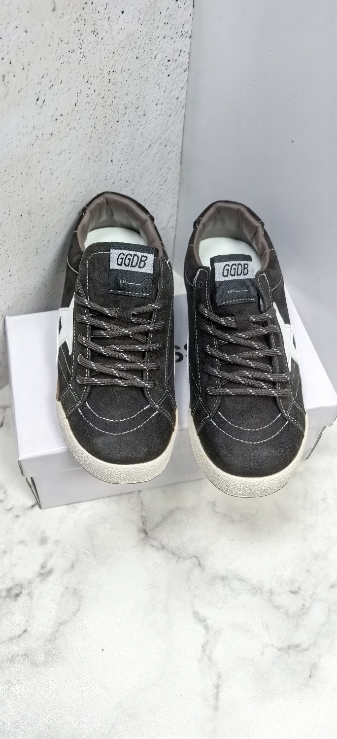,кроссовки golden goose,кеды golden goose,коричневые кроссовки ball star golden goose anthracite silver,кеды golden goose женские