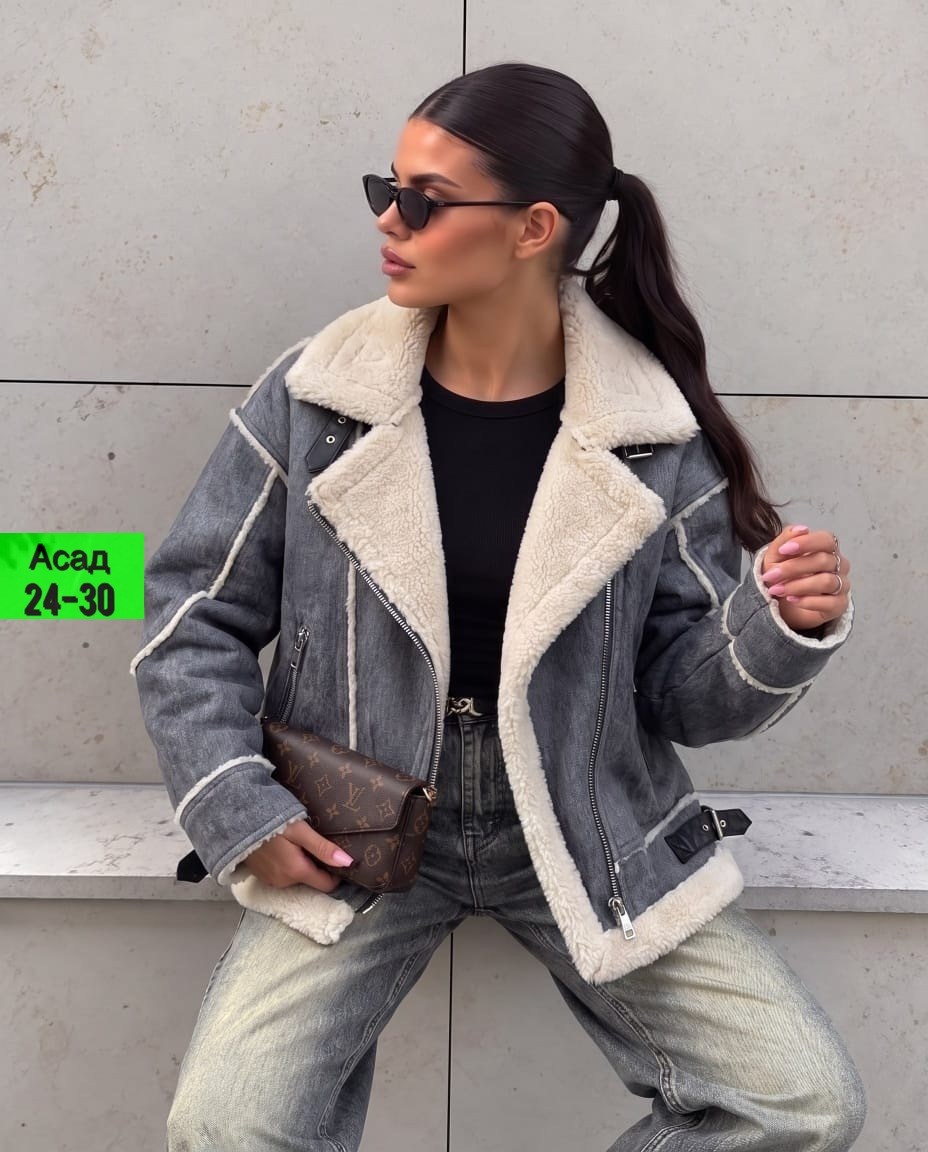 куртка джинсовая,куртка джинсовая утеплённая konessstyle,джинсовка с мехом,джинсовая куртка с мехом,дубленка джинсовая