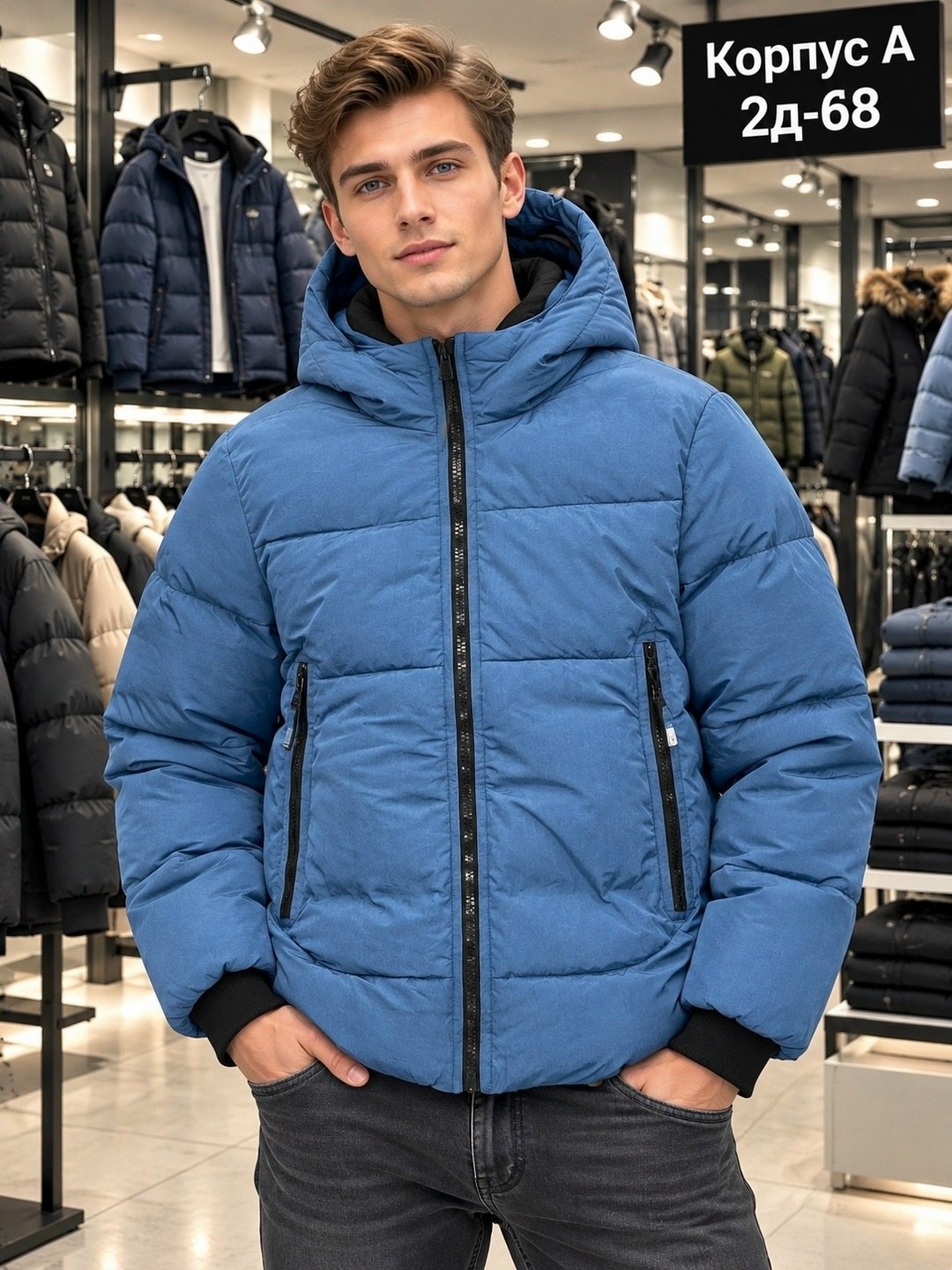 куртка зимняя мужская,куртка мужская ad3111 серая 4xl,зимняя куртка,теплая куртка,куртка мужская ad3111 серая l
