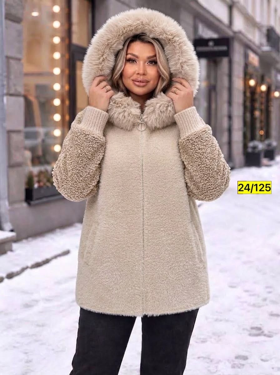 кофта с мехом,кардиган альпака,теплая кофта,пальто барашек,кардиган барашек