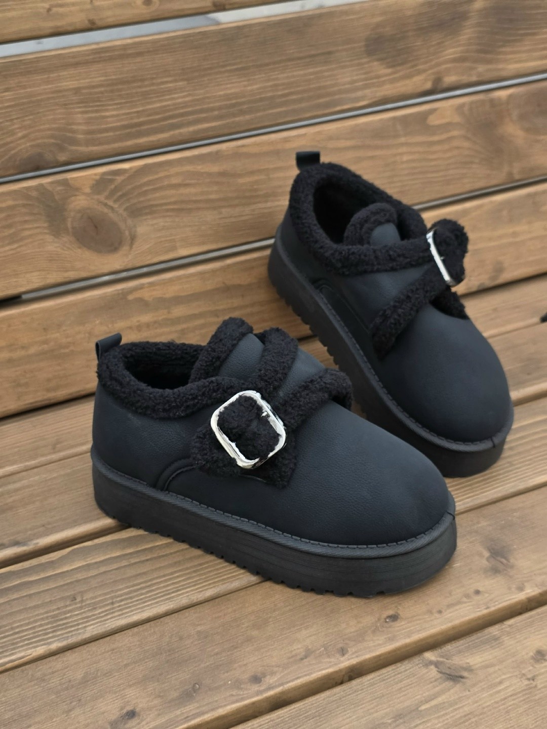 женские угги,угги зимние женские,угги,теплые угги короткие step up shop цвет черный,