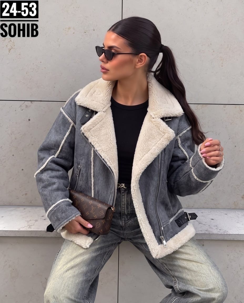 куртка джинсовая утеплённая konessstyle,модные зимние джинсовые куртки на меху,куртка джинсовая,джинсовка с мехом,джинсовая куртка с мехом