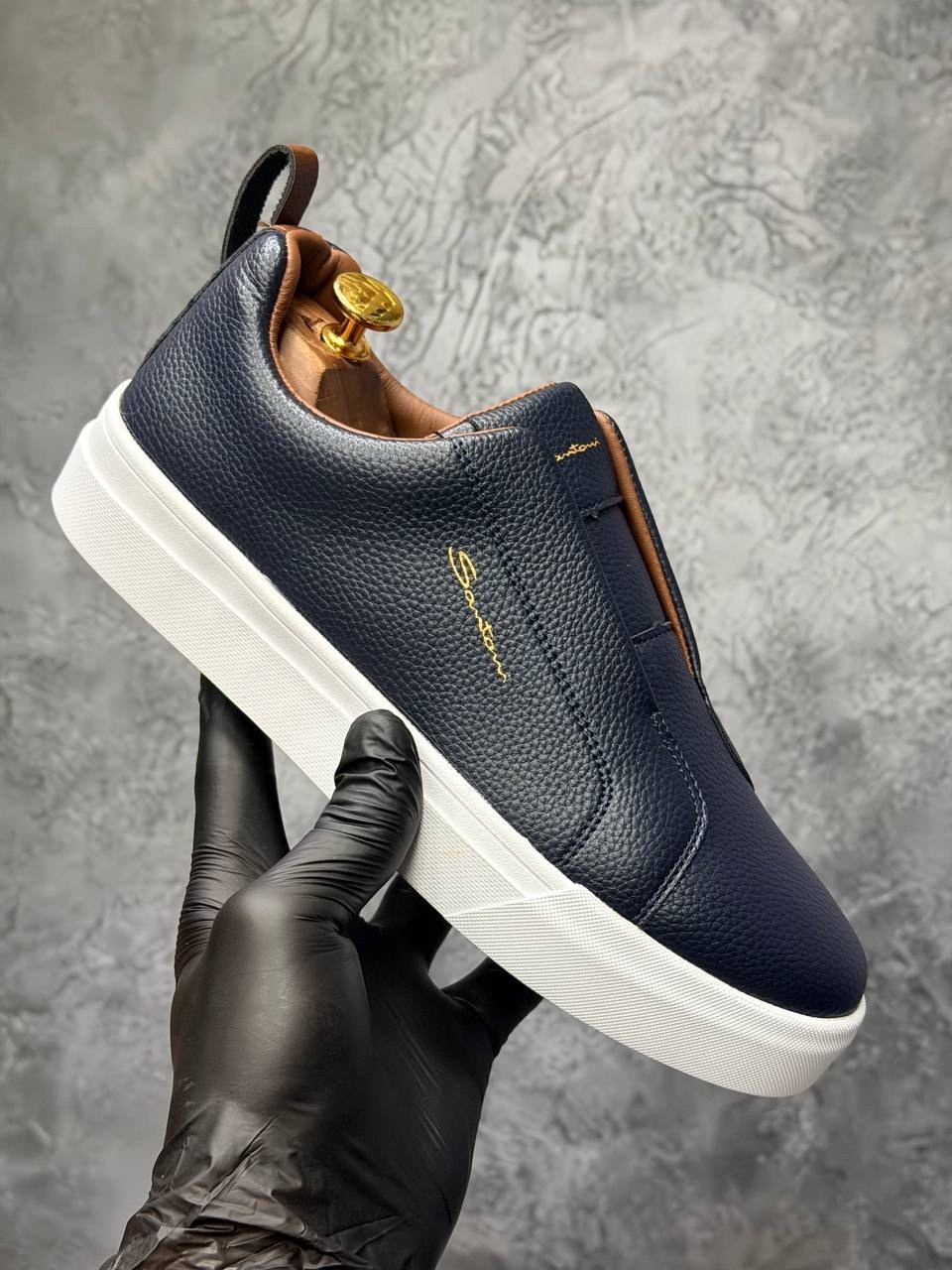 ,мужские слипоны,мужская ,слипоны santoni,кеды мужские