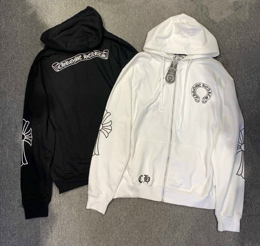 толстовка с капюшоном на молнии chrome hearts los angeles цвет черный,chrome hearts hoodie,chrome hearts zip up hoodie,chrome hearts худи,толстовка