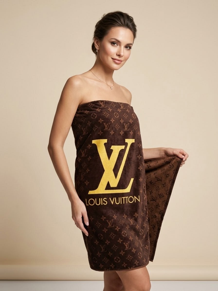 полотенца для ванной,louis vuitton monogram,пляжное полотенце,полотенце для бани,полотенца подарочная