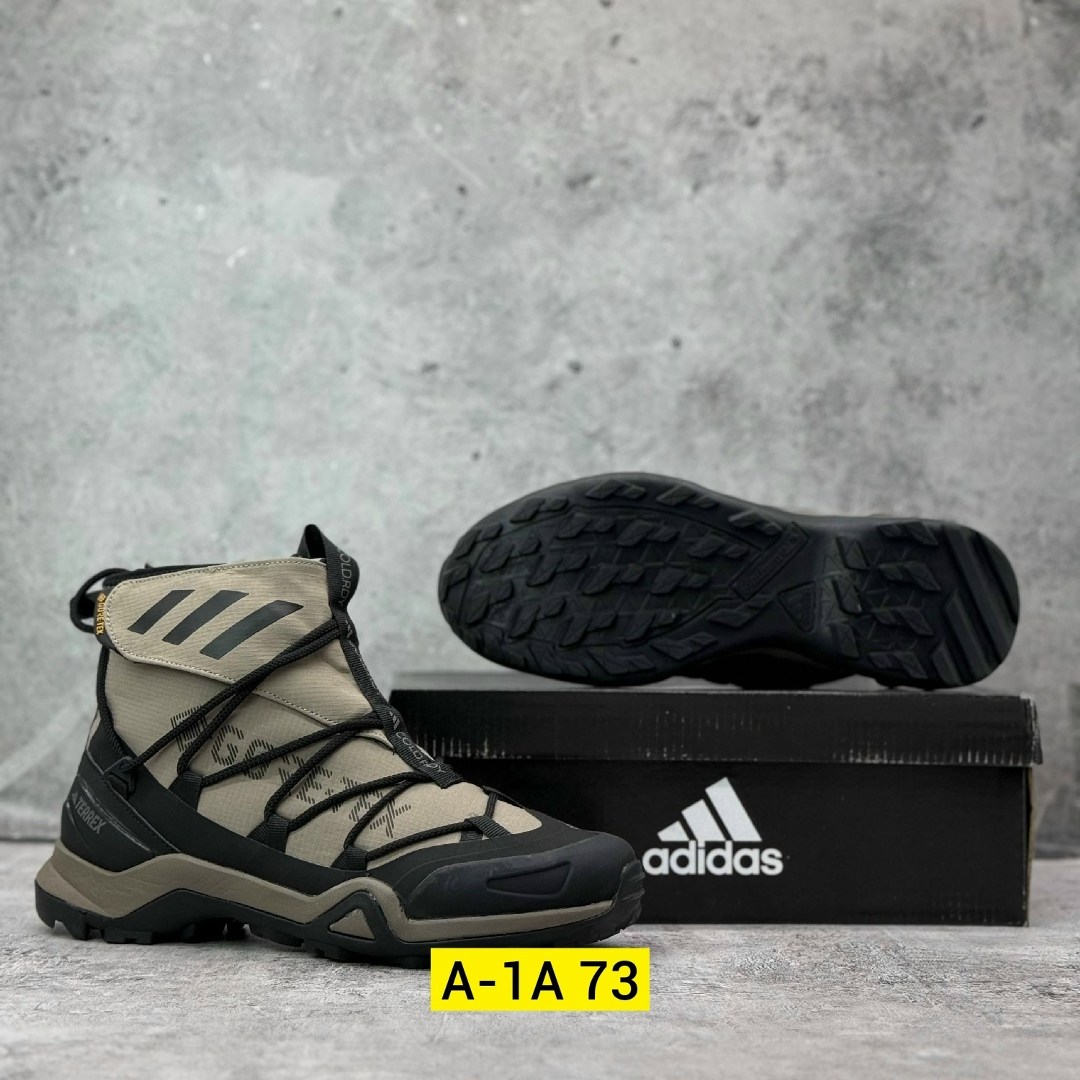 ботинки зимние adidas gore tex,зимние ботинки adidas gore-tex цвет серый,кроссовки зимние adidas gore-tex high black,зимние мужские кроссовки adidas,кроссовки зимние adidas
