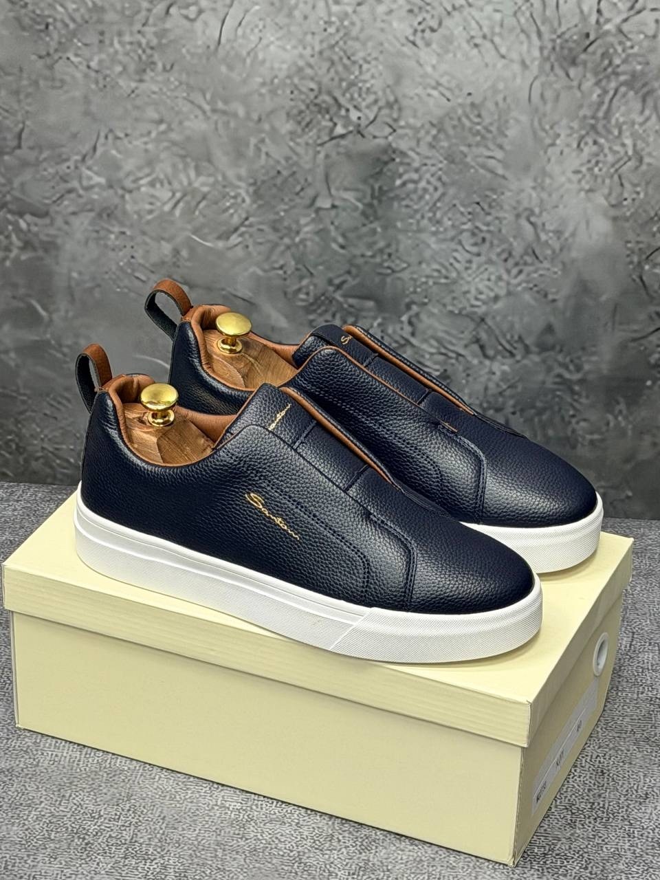 ,мужские слипоны,мужская ,слипоны santoni,кеды мужские