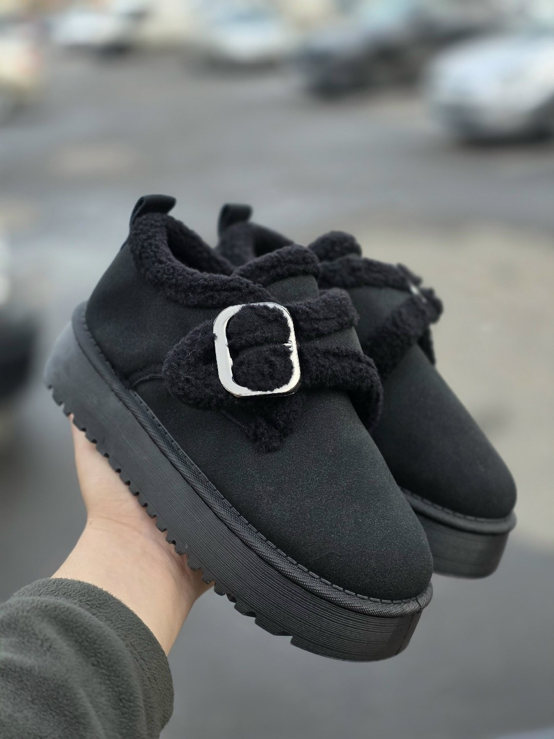 женские угги,,теплые угги короткие step up shop цвет черный,угги зимние женские,угги