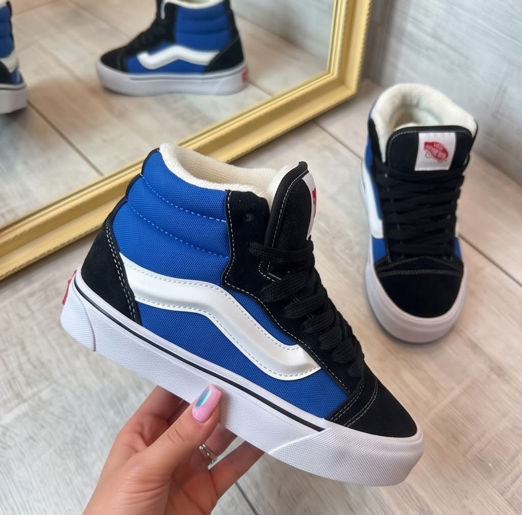 ,кеды vans,вансы синие,кроссовки ванс,высокие вансы