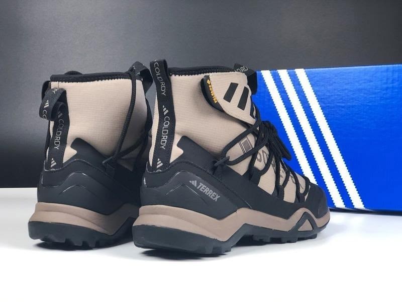 зимние ботинки adidas gore-tex,зимние ботинки adidas gore-tex цвет серый,зимние ботинки adidas terrex winter,зимние ботинки adidas,кроссовки зимние adidas gore-tex high black