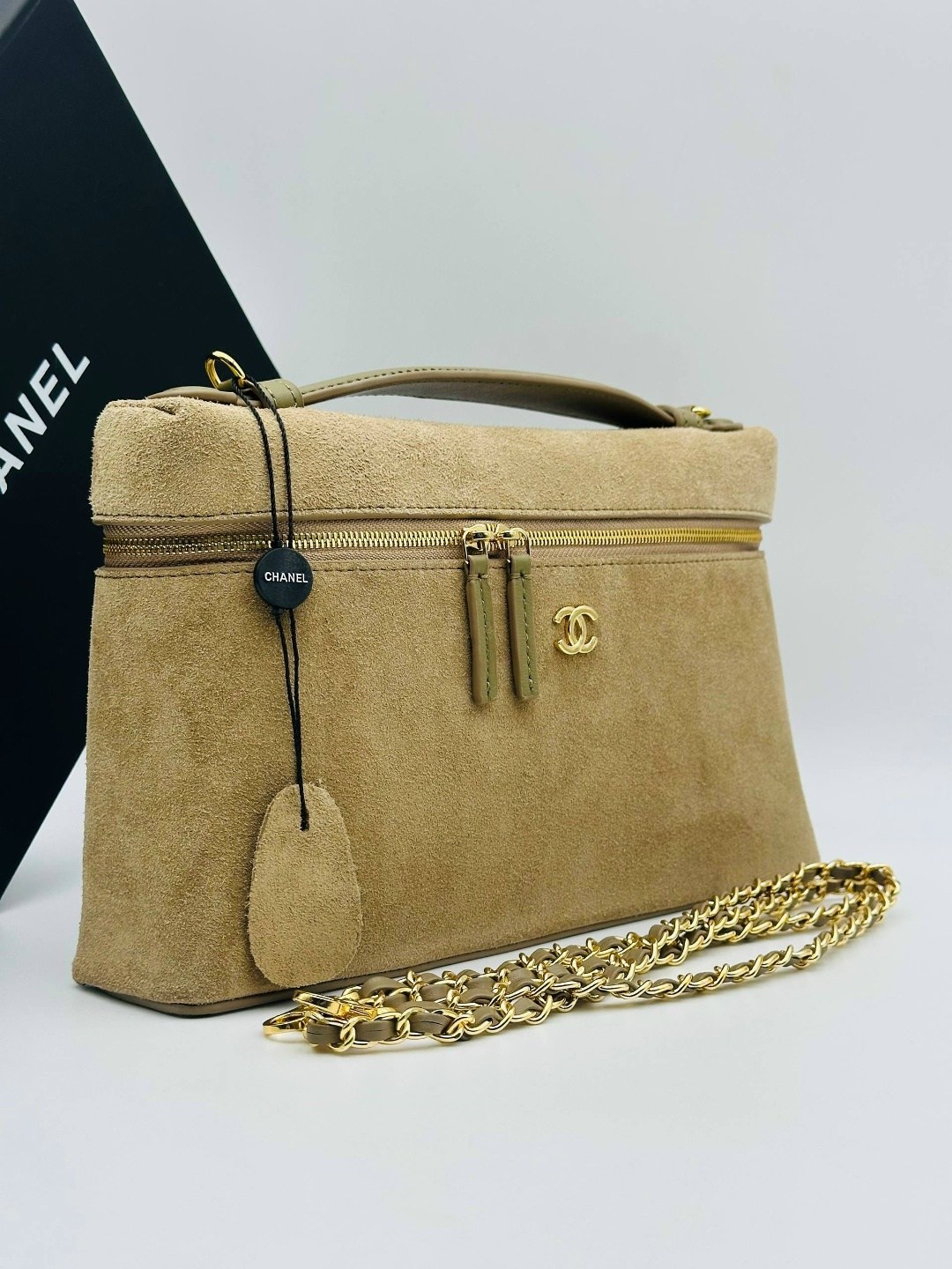 сумка chanel,брендовые сумочки,замшевая сумка,коричневая замшевая сумка,сумка мешок женская замша chanel