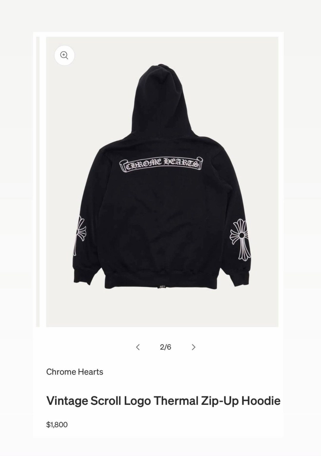 толстовка с капюшоном на молнии chrome hearts los angeles цвет черный,chrome hearts hoodie,chrome hearts zip up hoodie,chrome hearts худи,толстовка