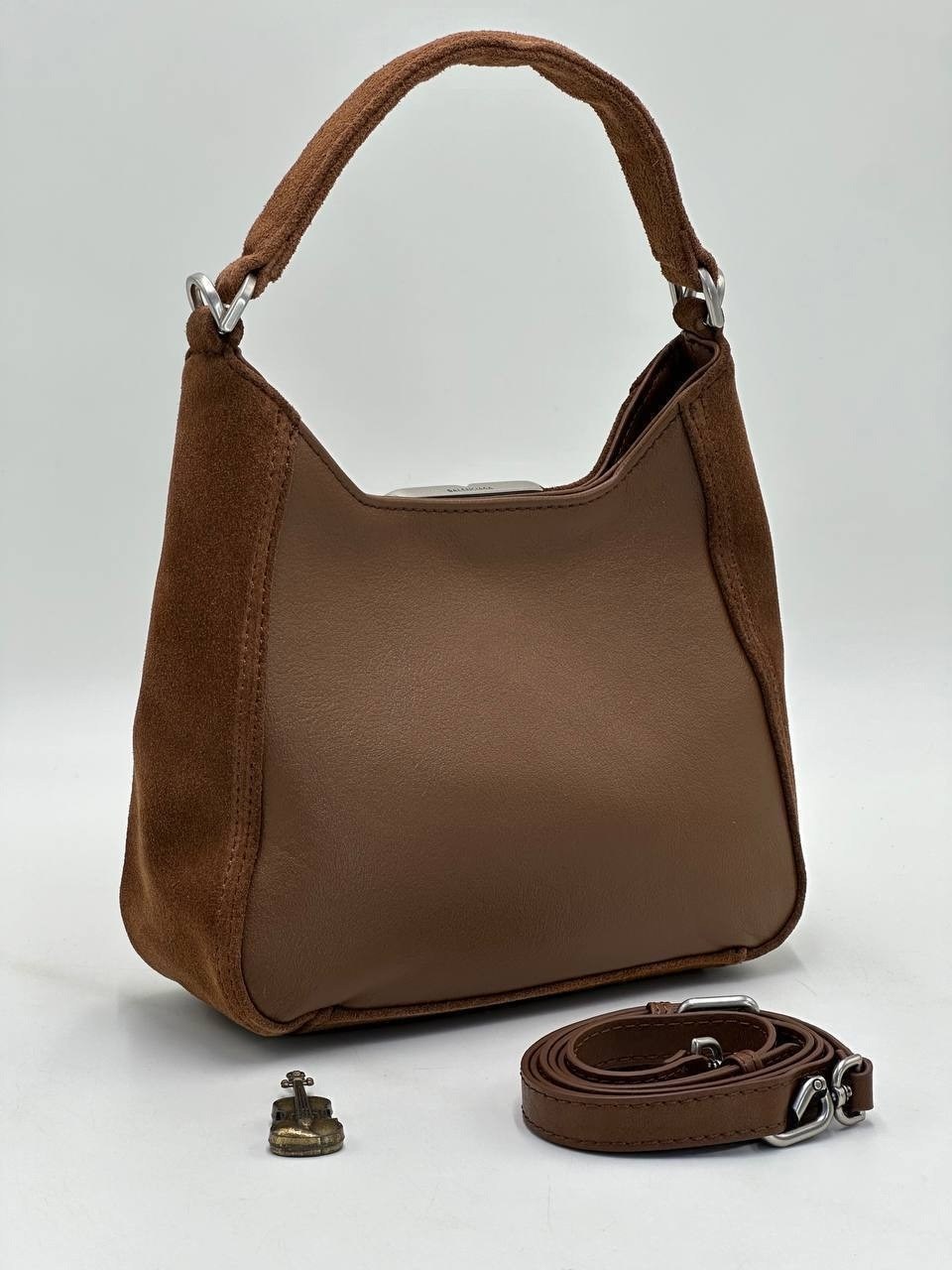сумка женская balenciaga,замшевая сумка,замшевая сумка женская,сумки женская,сумка velina fabbiano бархатистая черная
