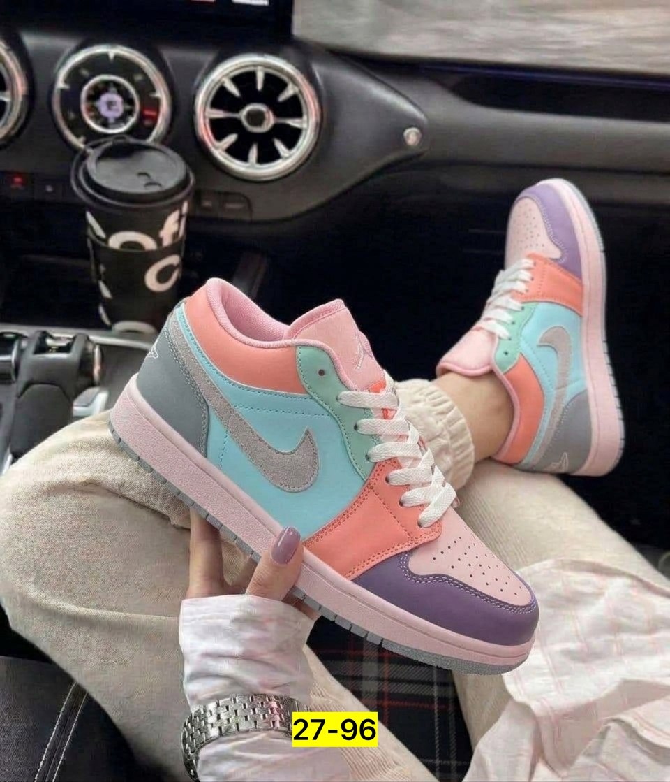 женские кроссовки,кроссовки,кроссовки женские nike,air jordan 1 low se easter pastel,кроссовки оригинал