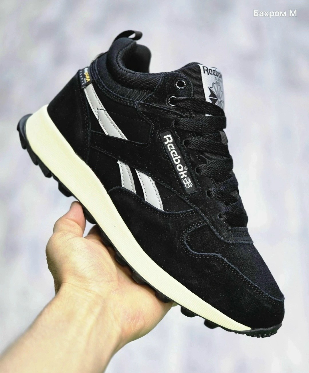 кроссовки зимние мужские reebok,зимние кроссовки reebok classic leather high,кроссовки зимние reebok,зимние кроссовки reebok classic leather high цвет серый,кроссовки reebok