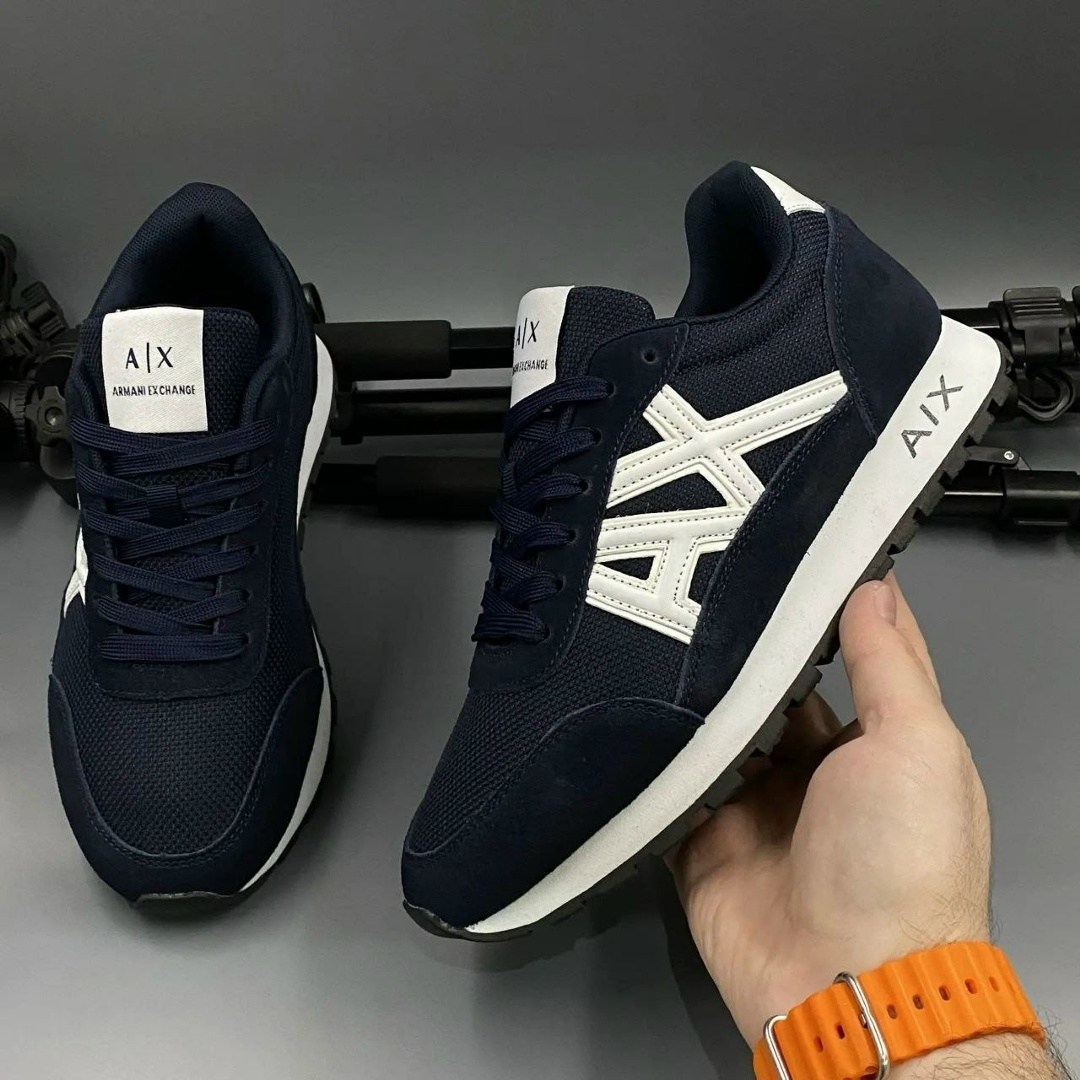 кроссовки armani exchange,кроссовки мужские armani,мужские кроссовки armani exchange,мужской кроссовки,кроссовки armani exchange drop xux169 темно-синий