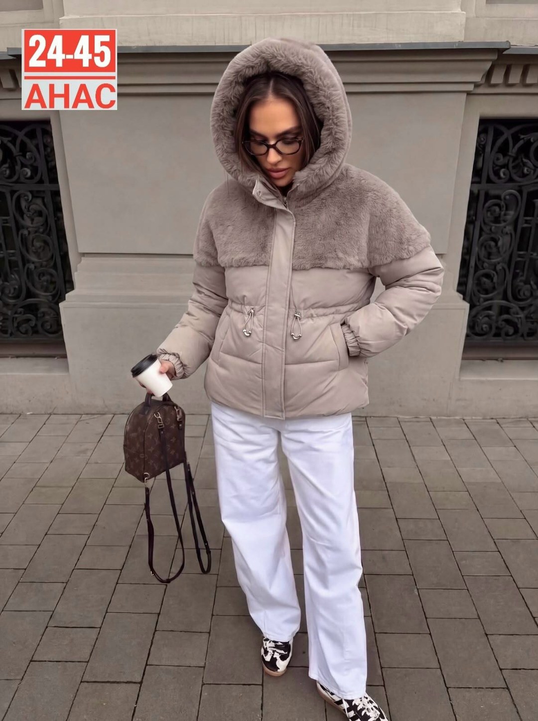 пуховик бежевый,пуховик женский с мехом,пуховик женский,пуховик с мехом,зимние куртки на синтепоне женские