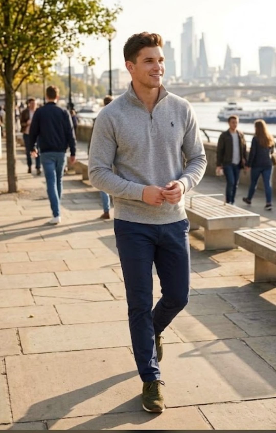 ralph lauren sweater,мужской джемпер,джемпер мужской повседневный,серый джемпер,джемпер polo ralph lauren