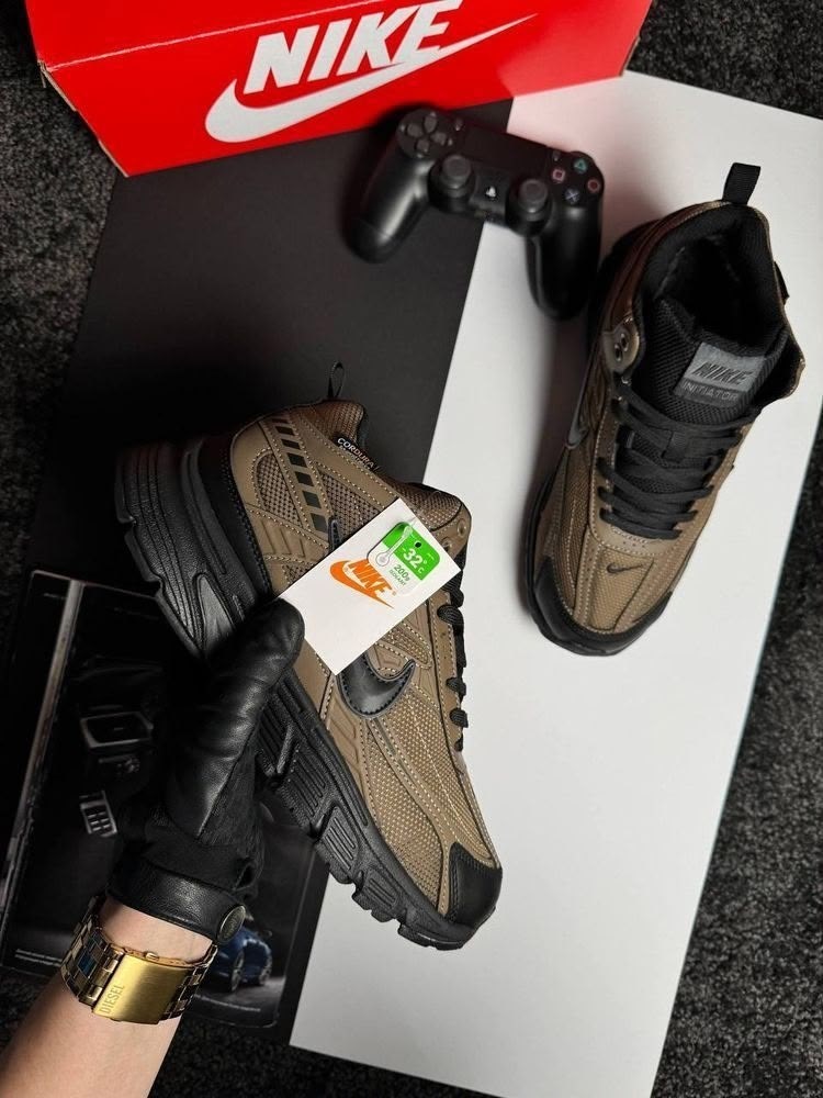 зимние кроссовки nike,зимние ботинки nike,кроссовки мужские nike,кроссовки,коричневые кроссовки