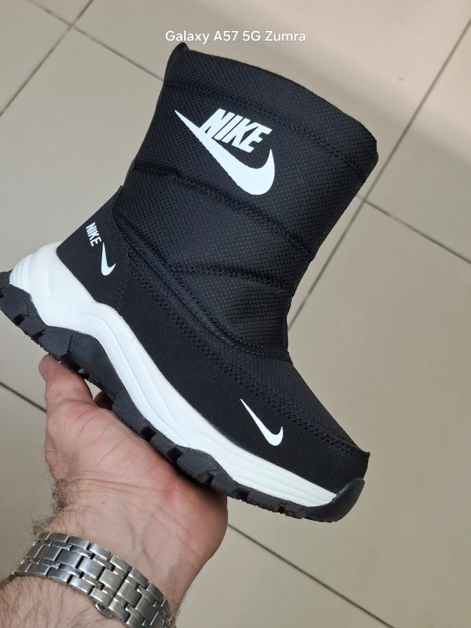 зимние сапоги nike,дутики nike зимние,дутики nike,дутики nike арт 5716,дутики мужские зимние nike с мехом