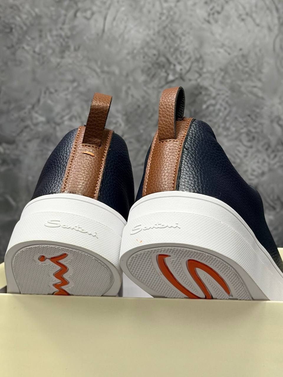 ,мужские слипоны,мужская ,слипоны santoni,кеды мужские