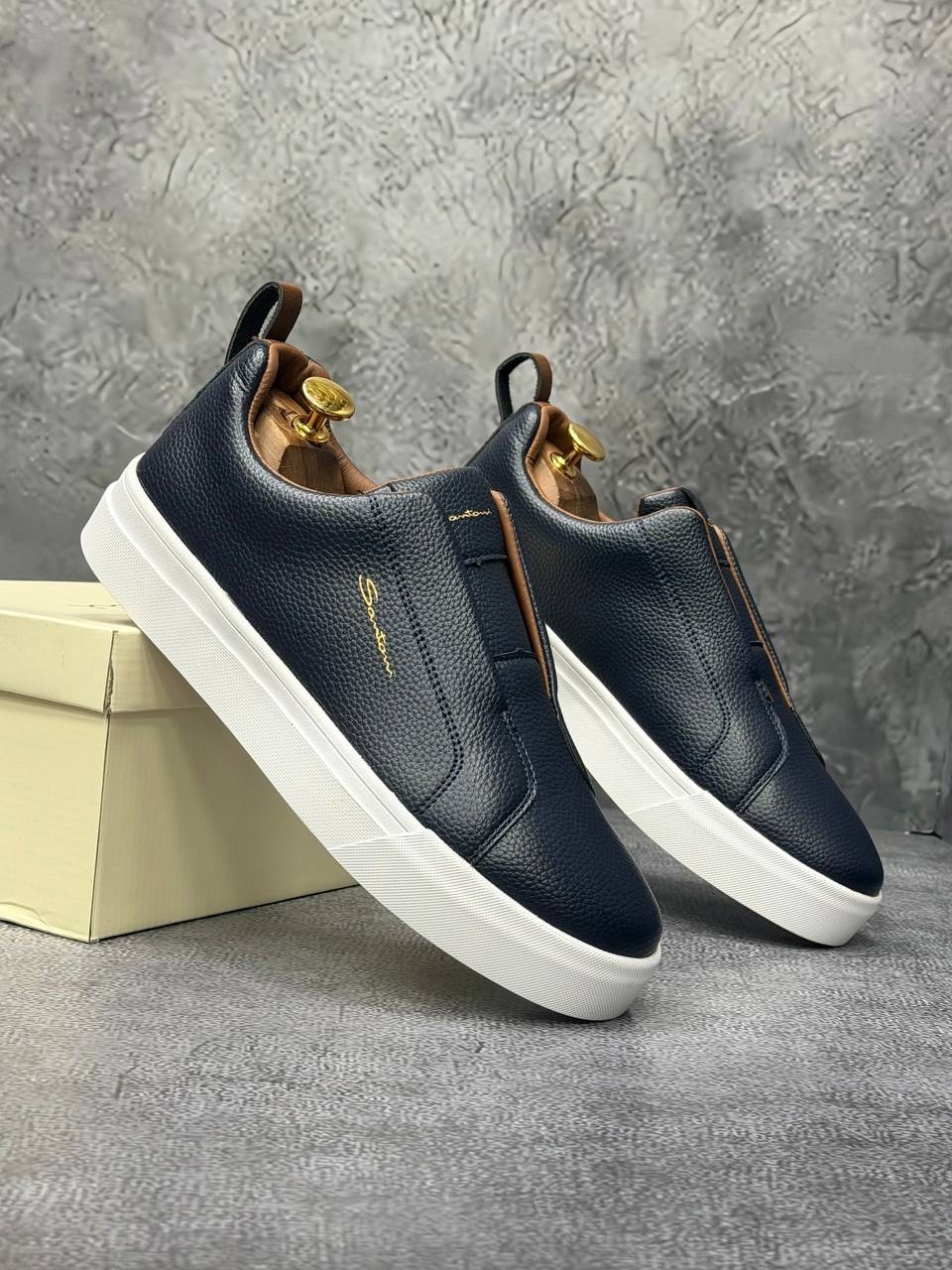,мужские слипоны,мужская ,слипоны santoni,кеды мужские
