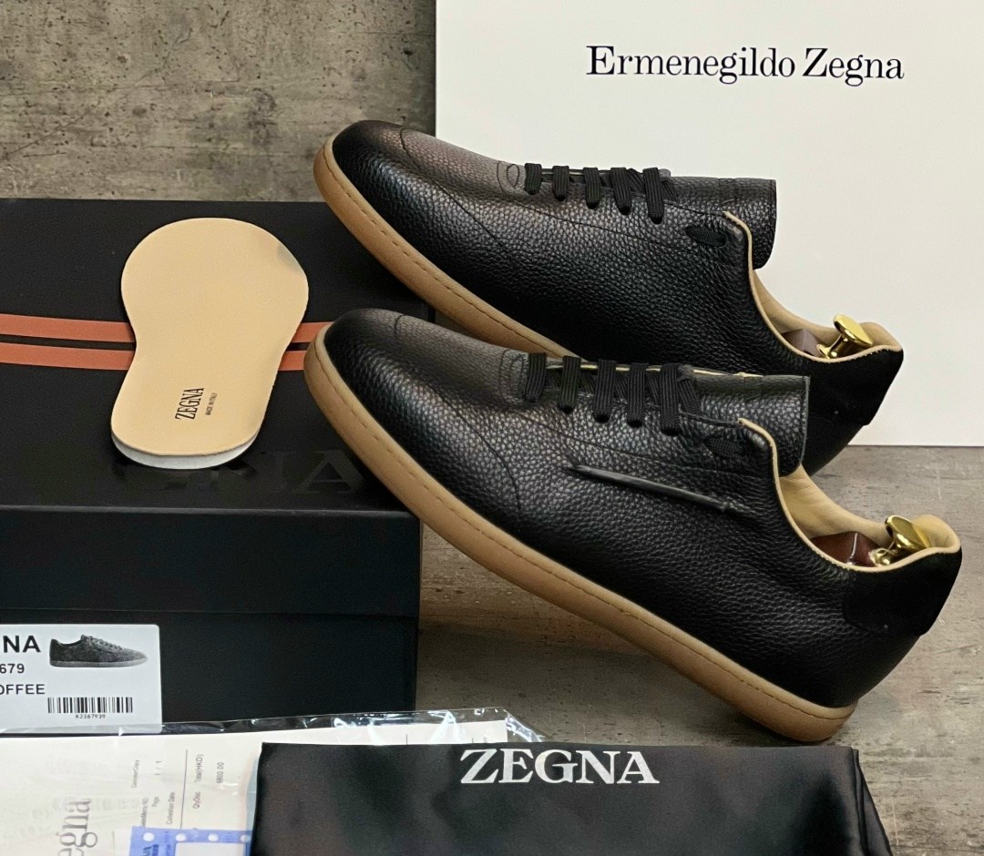 ,кроссовки zegna,zegna ,мужской кроссовки,кроссовки мужские натуральная кожа