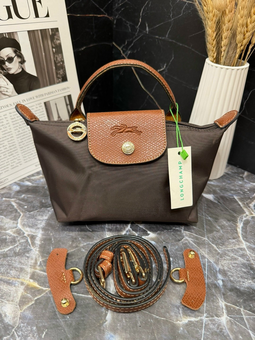 longchamp сумка,longchamp le pliage,сумка longchamp мини-сумка le pliage на слинге,сумка longchamp мини-сумка le pliage на слинге сумка,черный,longchamp сумка на плечо