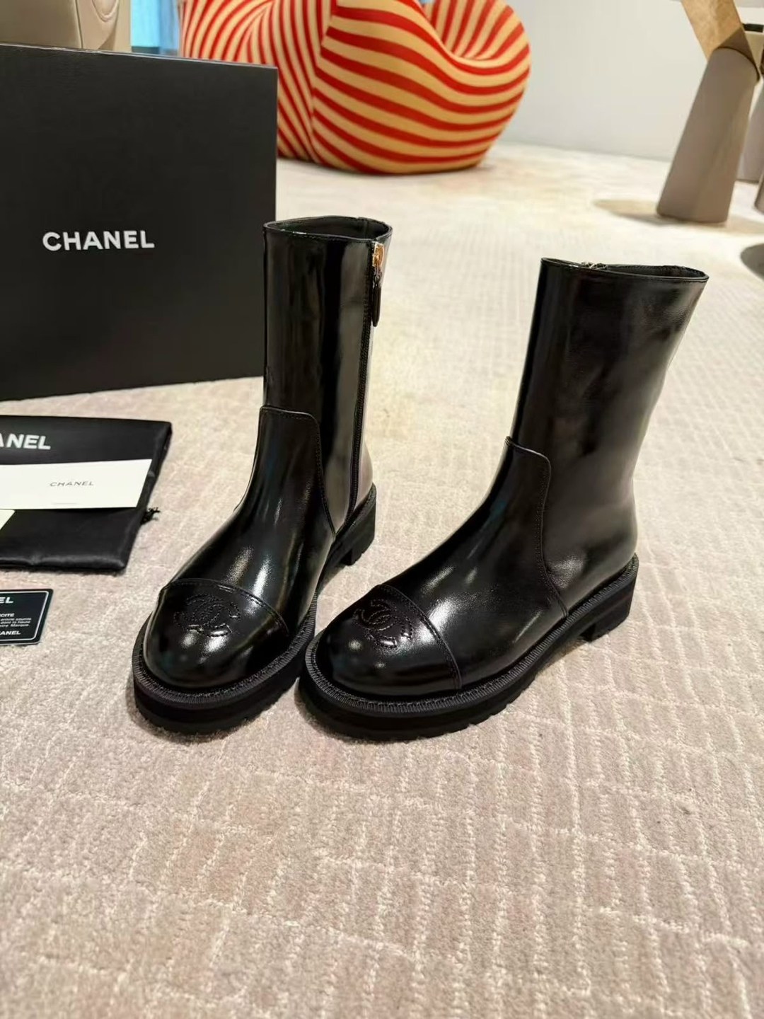 сапоги chanel,короткие сапоги шанель chanel 576714694,ботинки chanel,chanel (шанель) новые женские осенне-зимние сапоги,короткие сапоги шанель chanel цвет черный