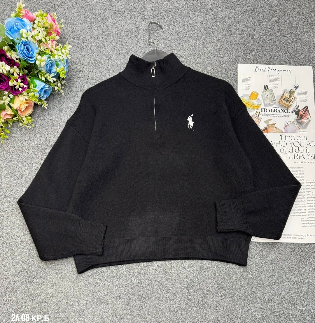джемпер polo ralph lauren,женская кофта,базовая кофта,модные свитера,джемпер polo ralph lauren полузамок белый