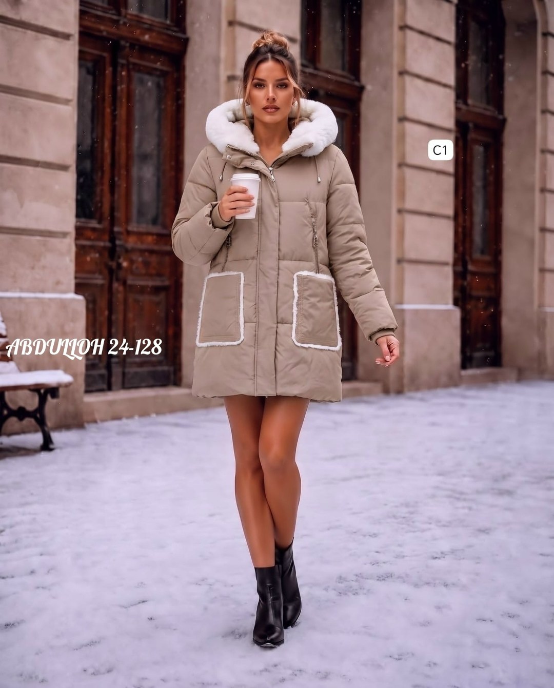 куртка женская зимняя с капюшоном h&l fashion,куртка женская зимняя с капюшоном h&l fashion boutique,куртка зимняя женская,куртка пуховик зимний,куртка зимняя