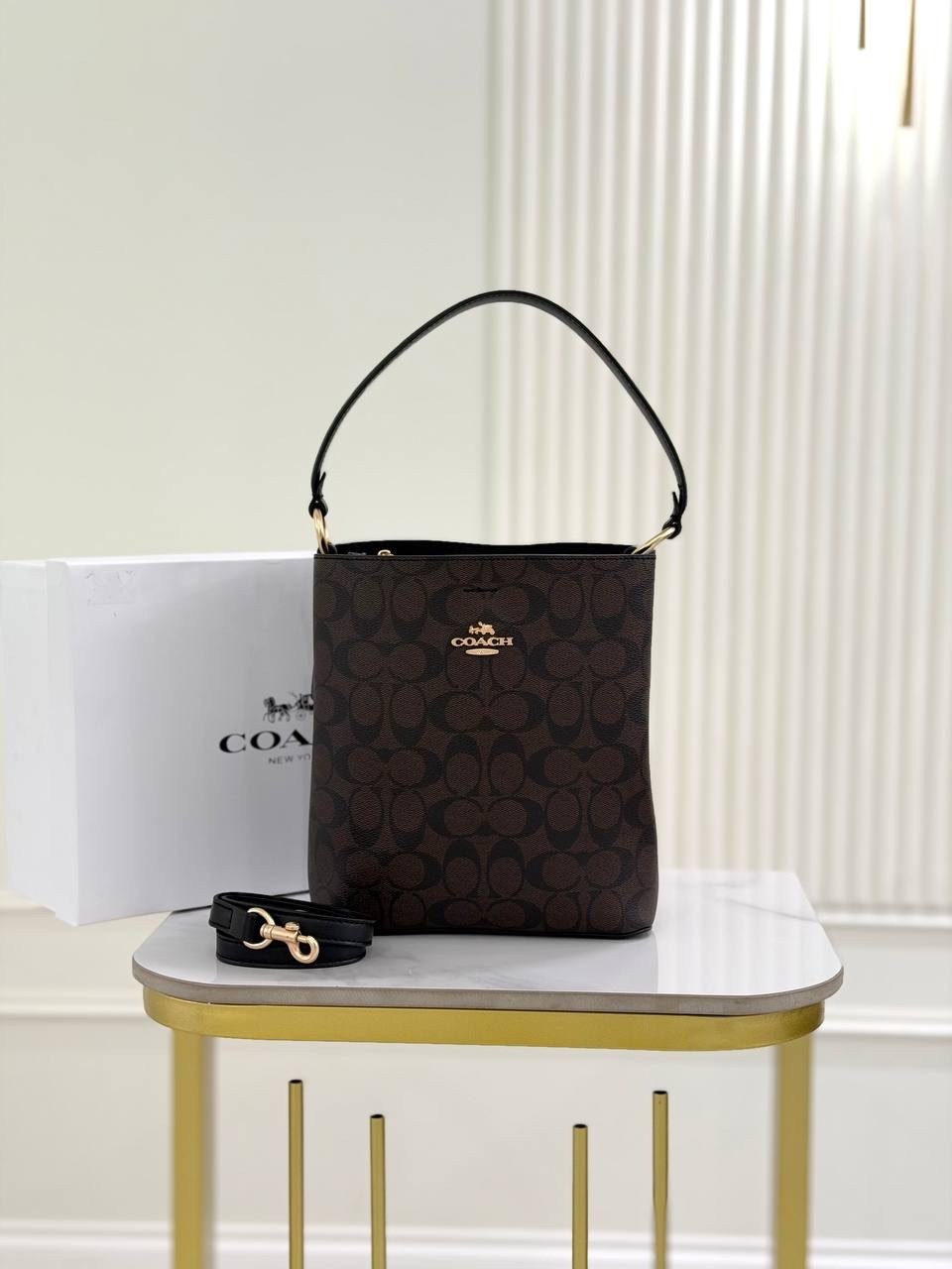 сумка coach,сумка женская coach,сумка,сумка ведро,сумка на плечо