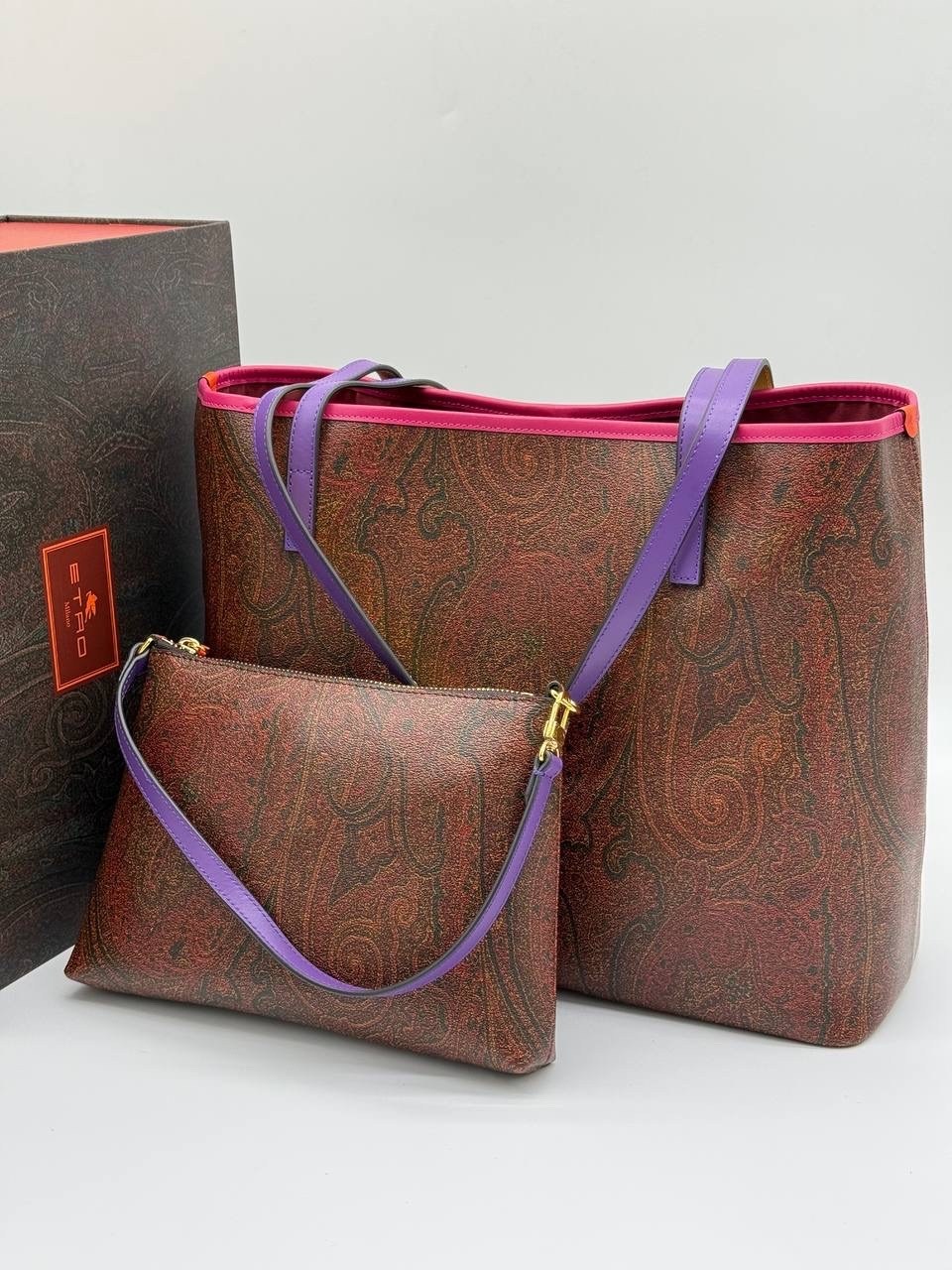etro сумка,женские сумки,сумка,сумки этро,сумка тоут etro коричневая