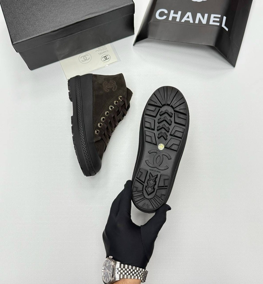 ботинки chanel,ботинки женские зимние chanel,кеды chanel,кеды шанель,ботинки шанель